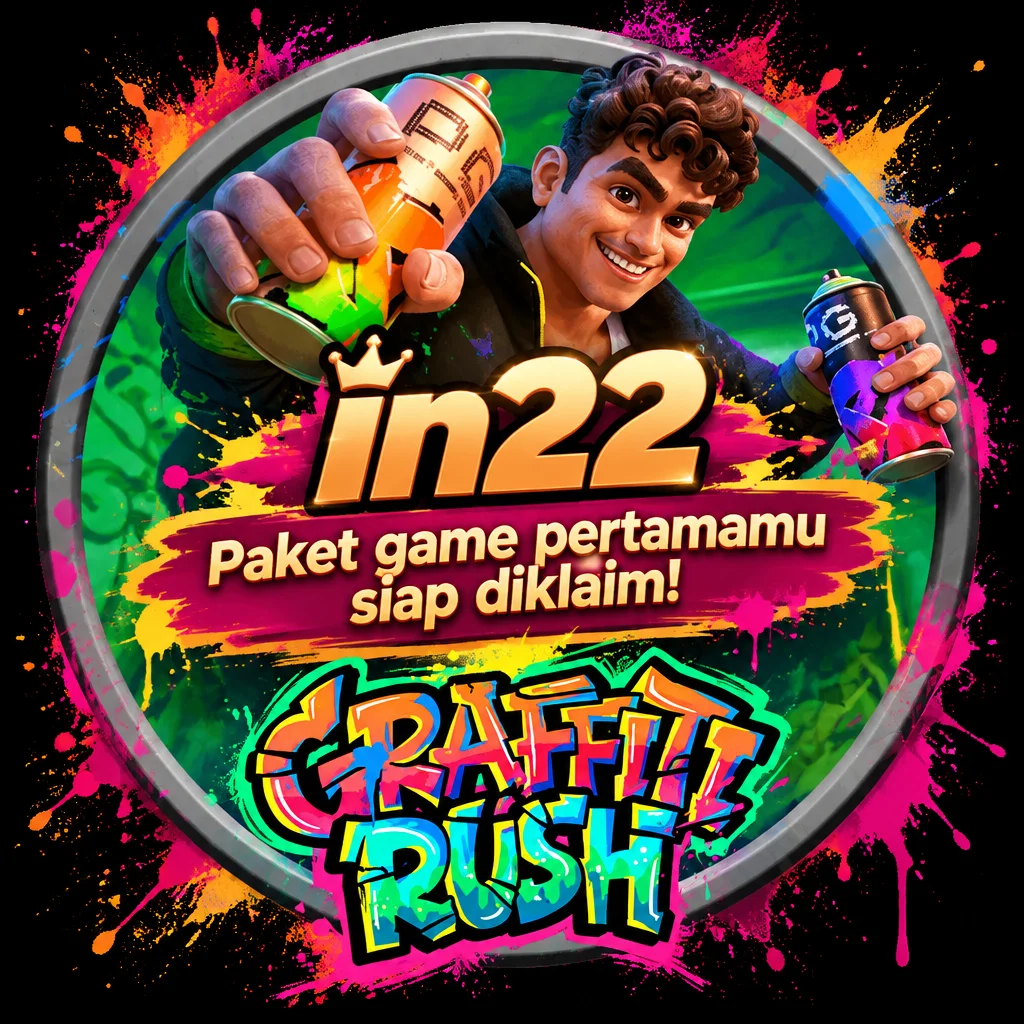 Graffiti Rush · Panduan Visual dan Mekanik Slot Graffiti Rush di Platform in22